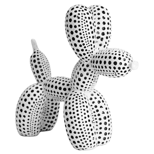 Polka Dot Balloon Dog Statue