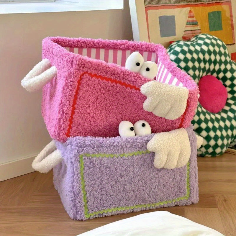 Monster Storage Basket Organizer Bin