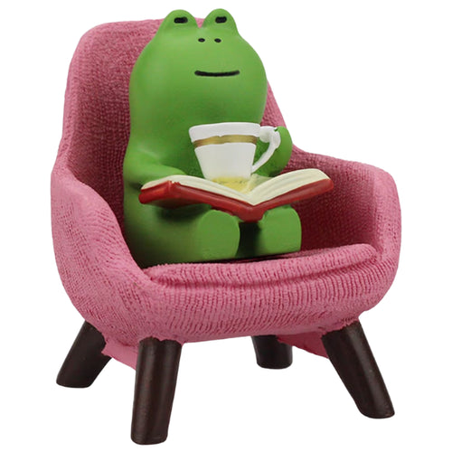 Funny Frog Figurine Decor