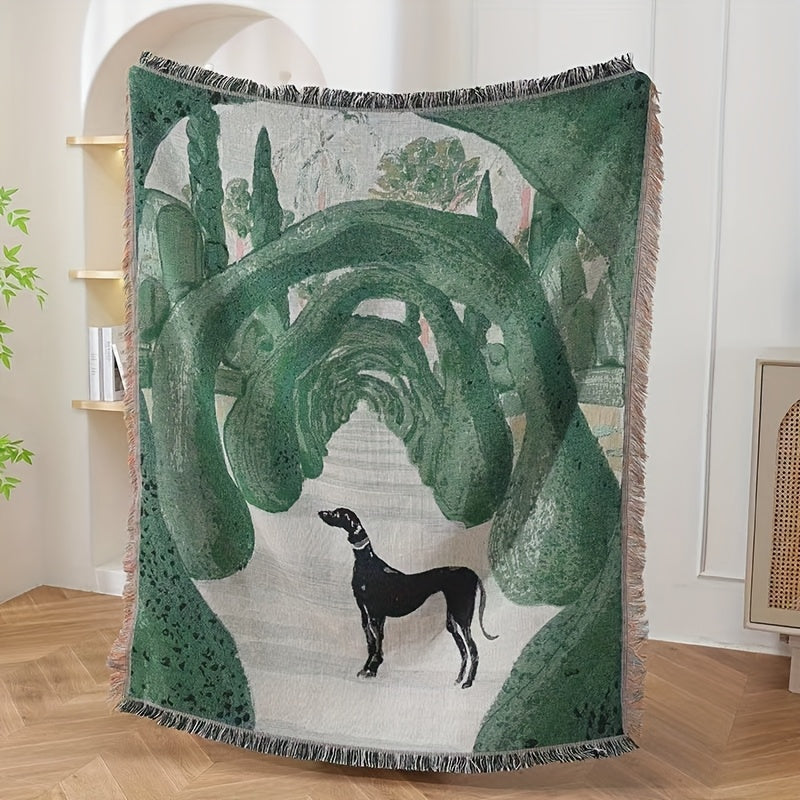 Vintage Small Throw Blanket