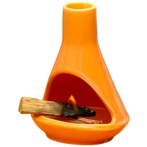 Ceramic Chiminea Incense Burner