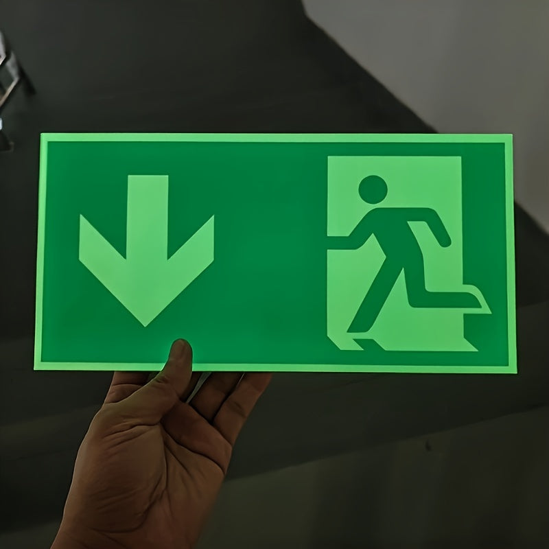 Exit Sign Glow Sticker