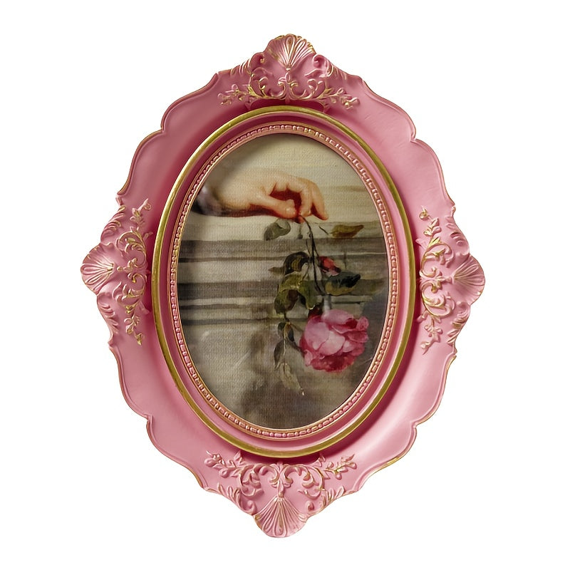 Vintage Oval Wall Photo Frame