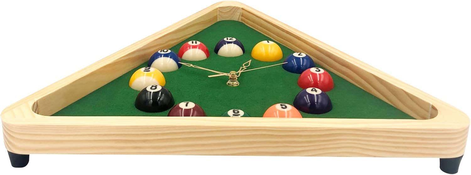 Billiards Pool Ball Wall Clock