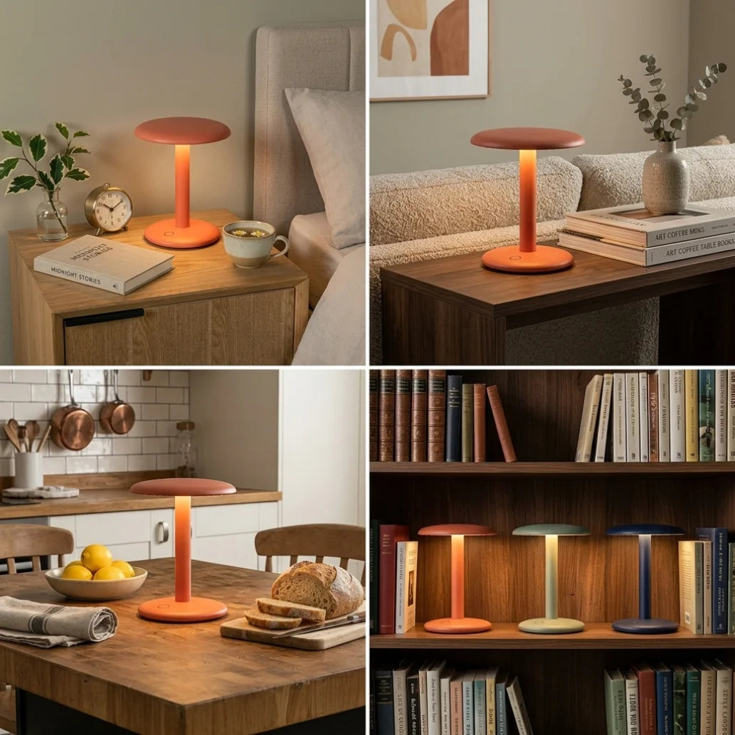 Cordless Touch Table Lamp LED Dimmable Light