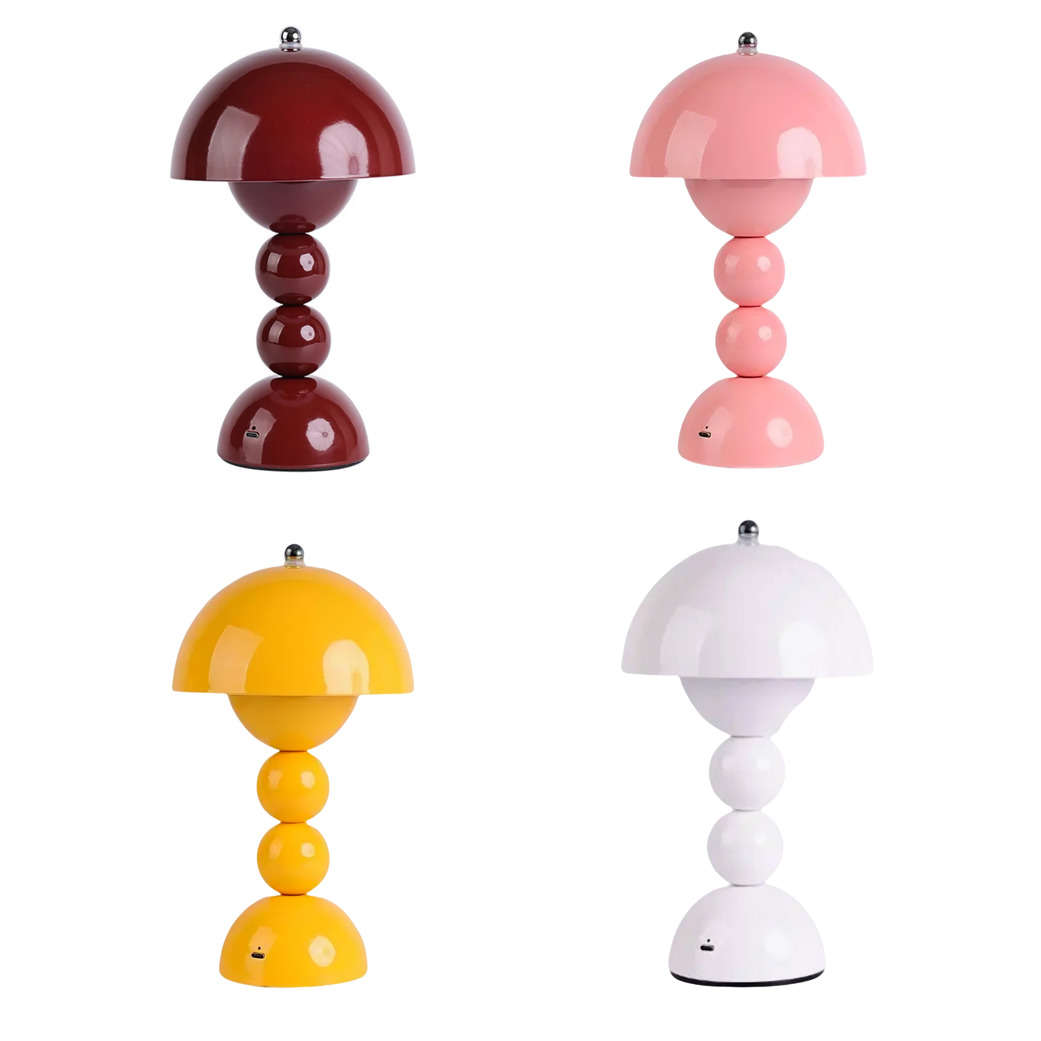 Nordic LED Table Lamp Touch Dimming Light