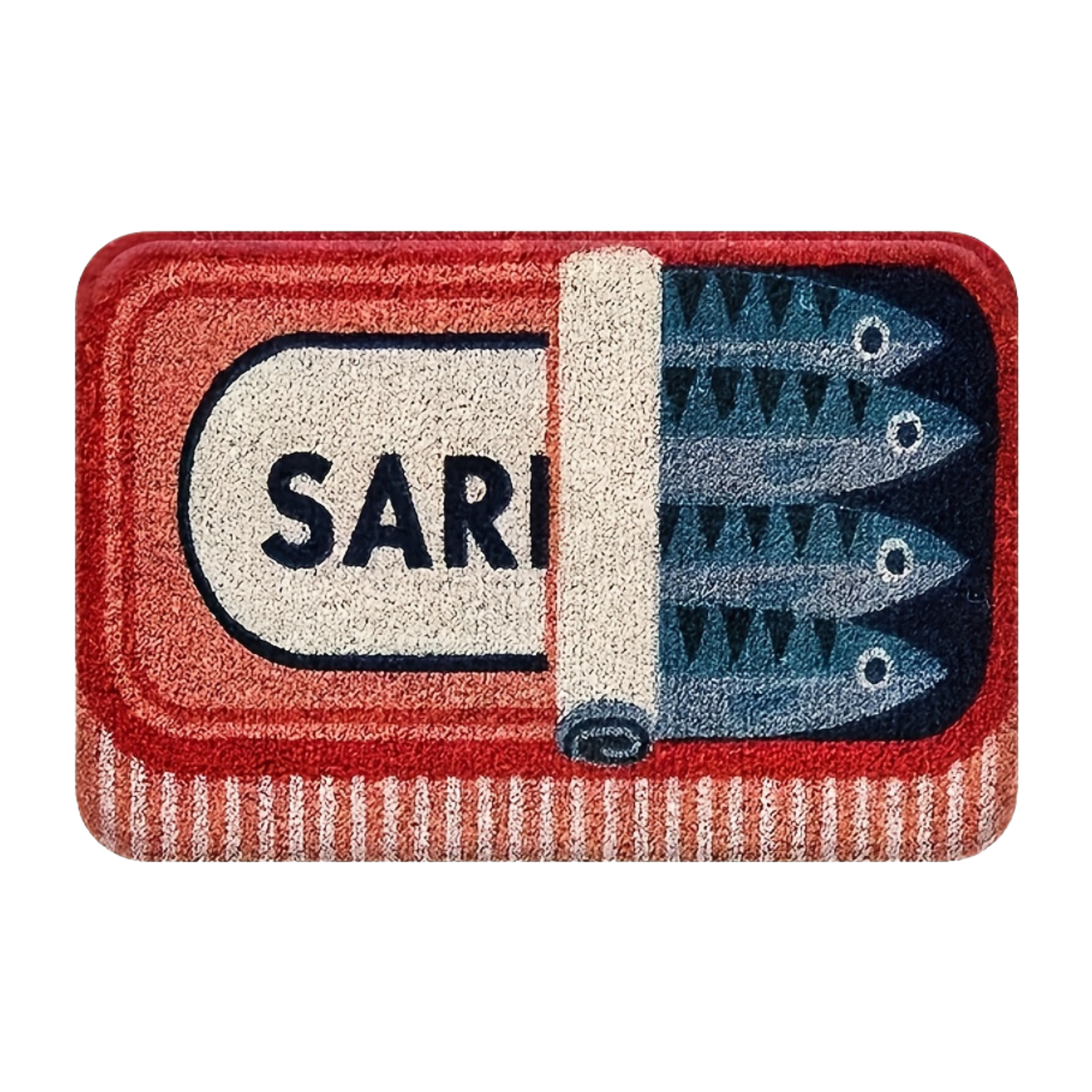 Canned Fish Door Mat Rug