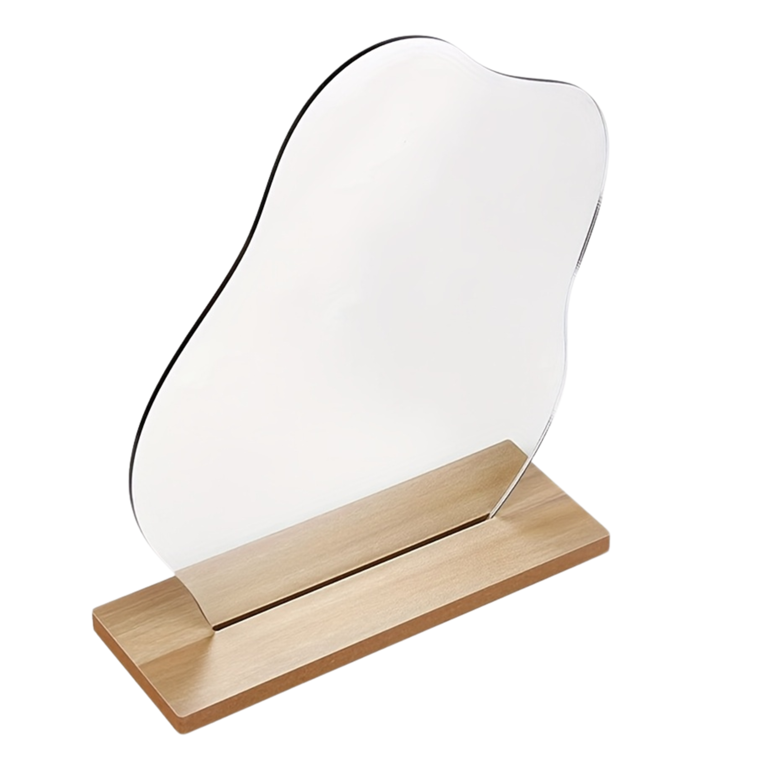 Irregular Acrylic Makeup Mirror Prop