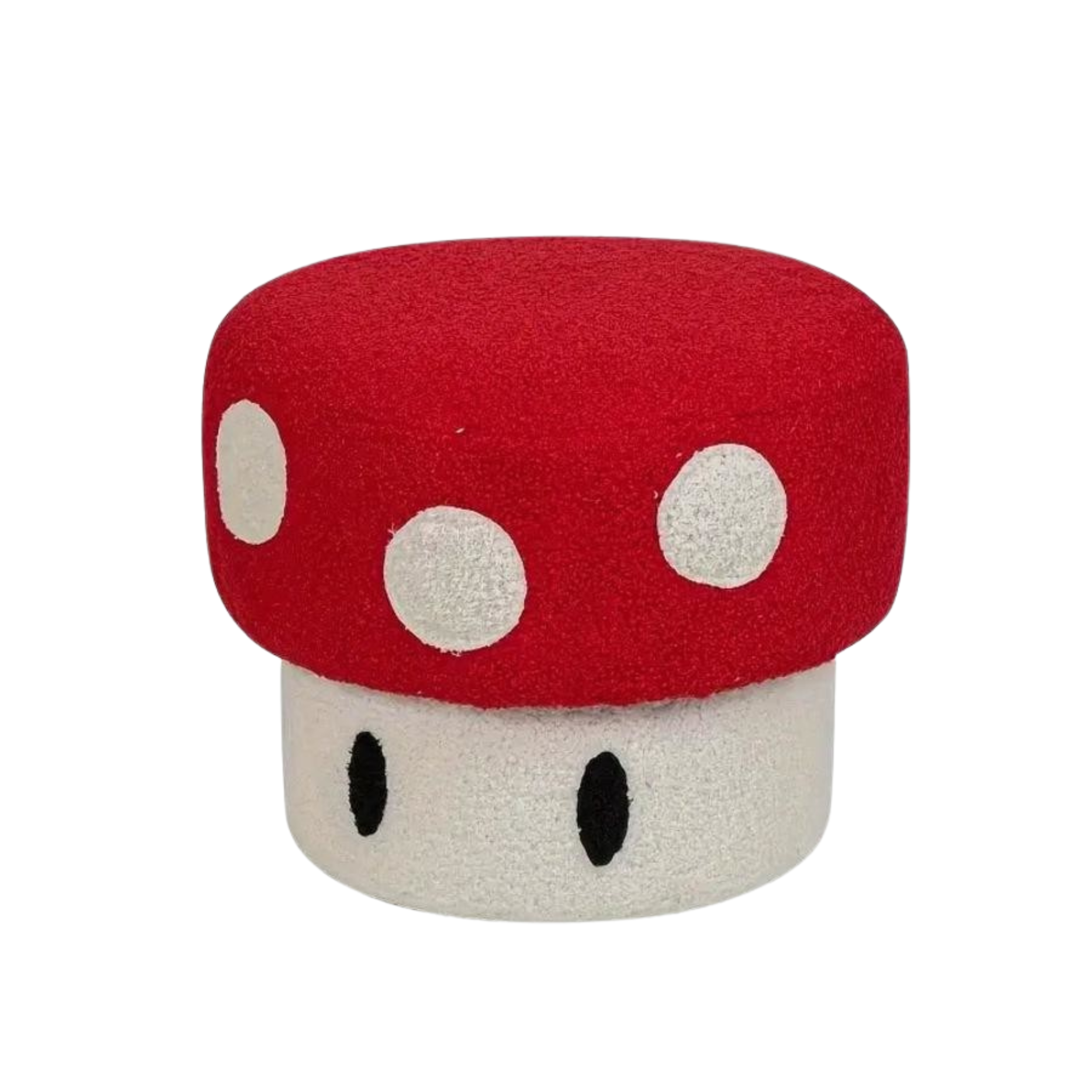 Mushroom Plush Stool Ottoman Seat