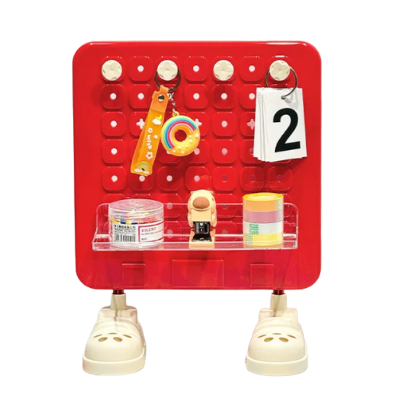 Wall Mounted Shelf Organizer with Hooks