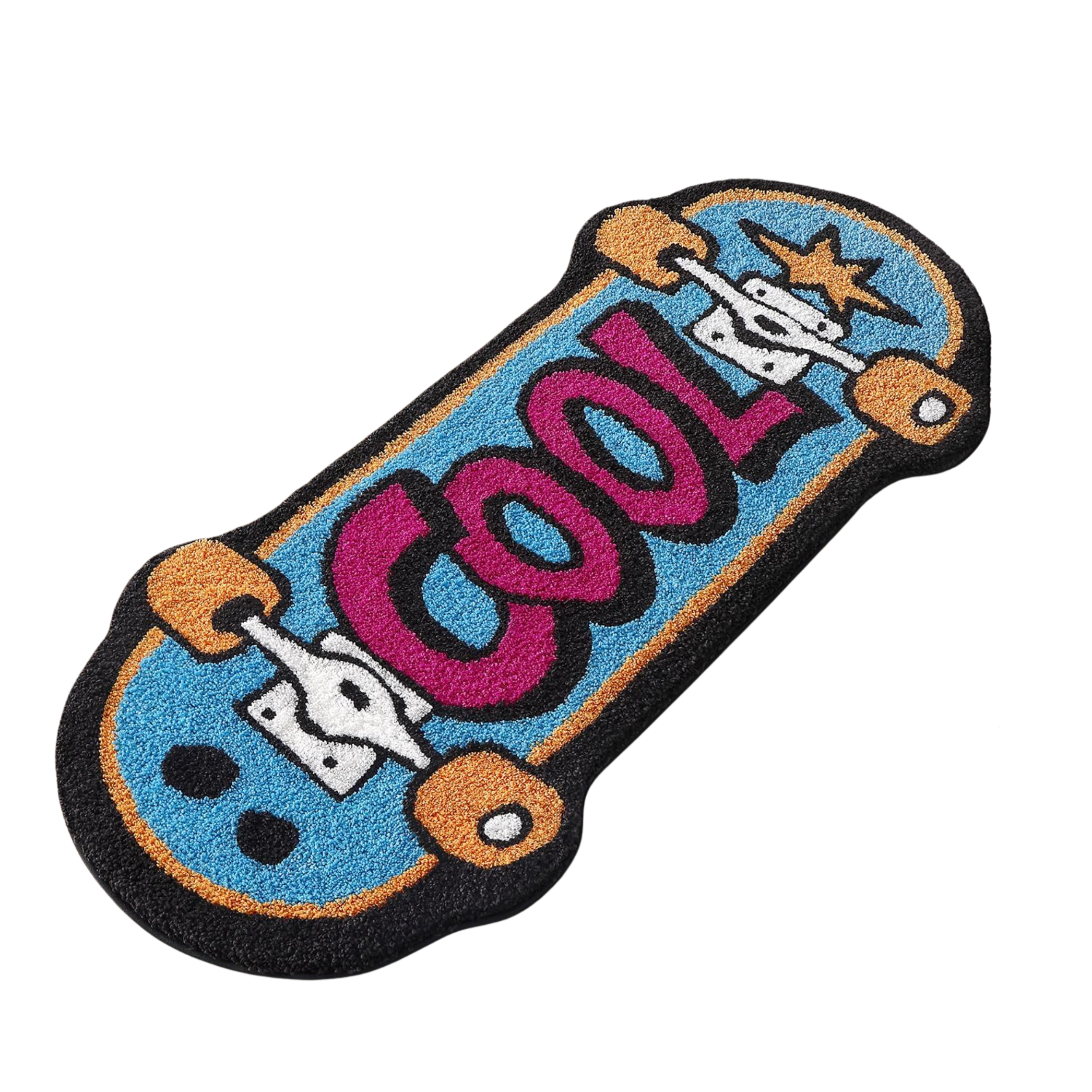 Skateboard Bath Mat Faux Cashmere