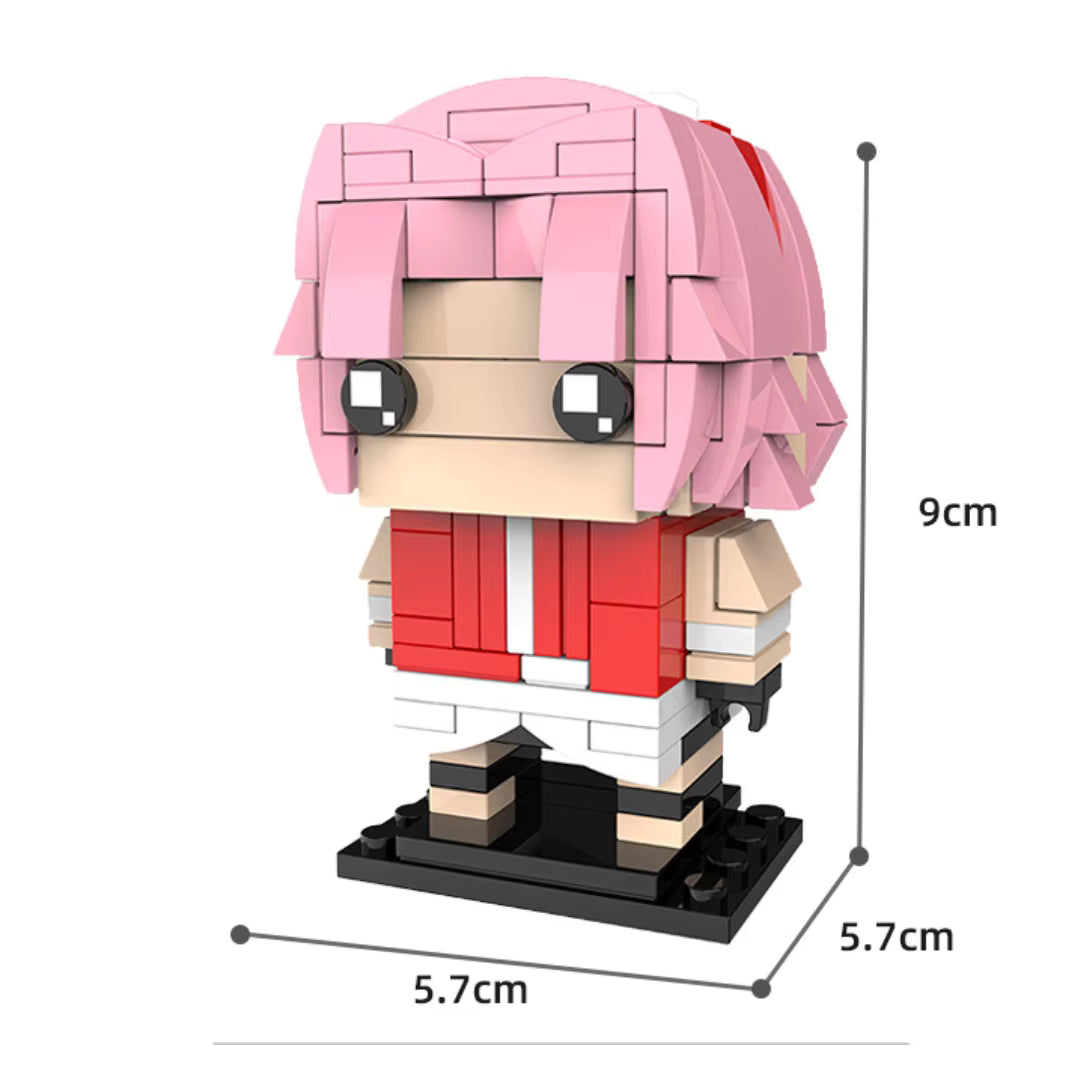 Sakura Figure Building Blocks Set