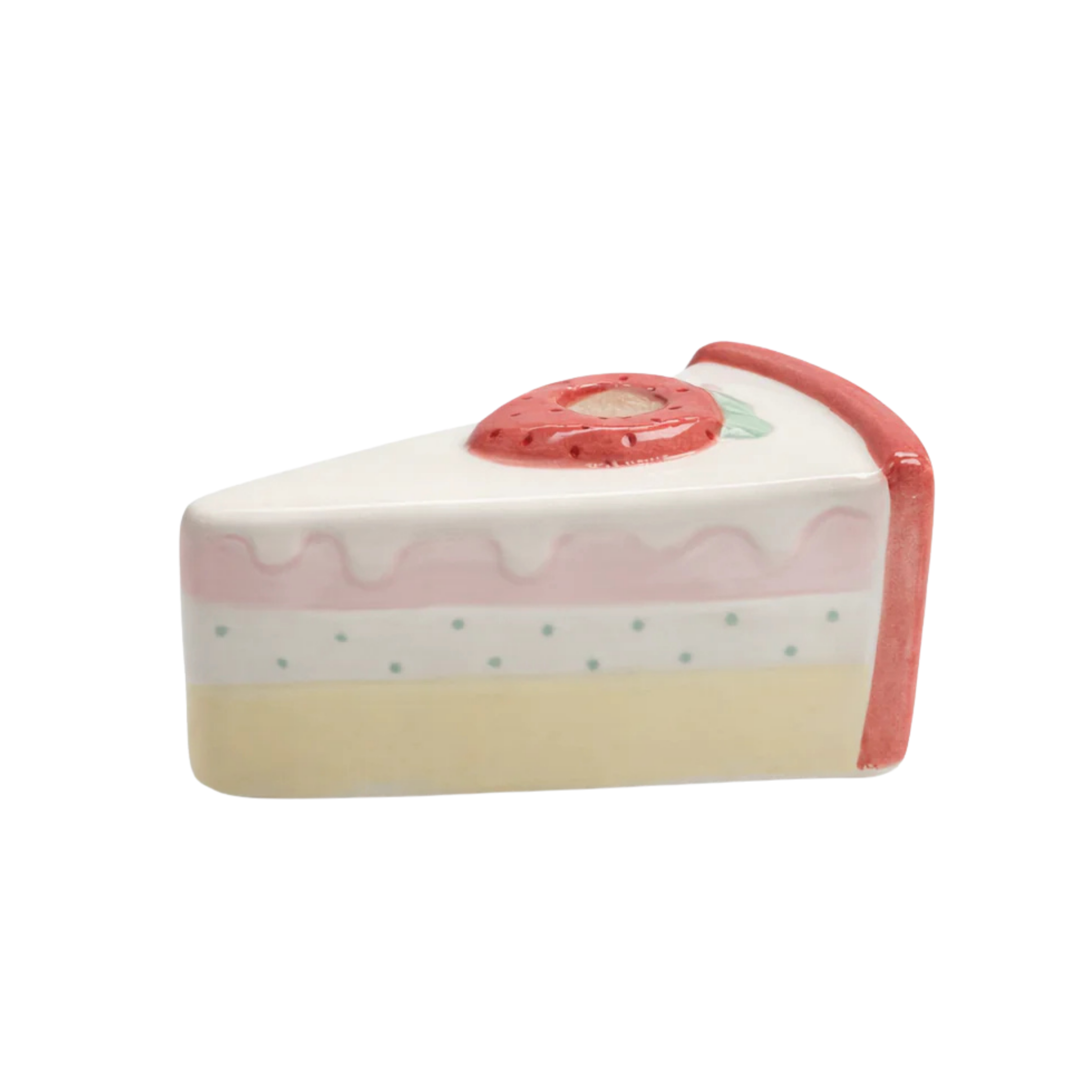 Strawberry Ceramic Candle Holder
