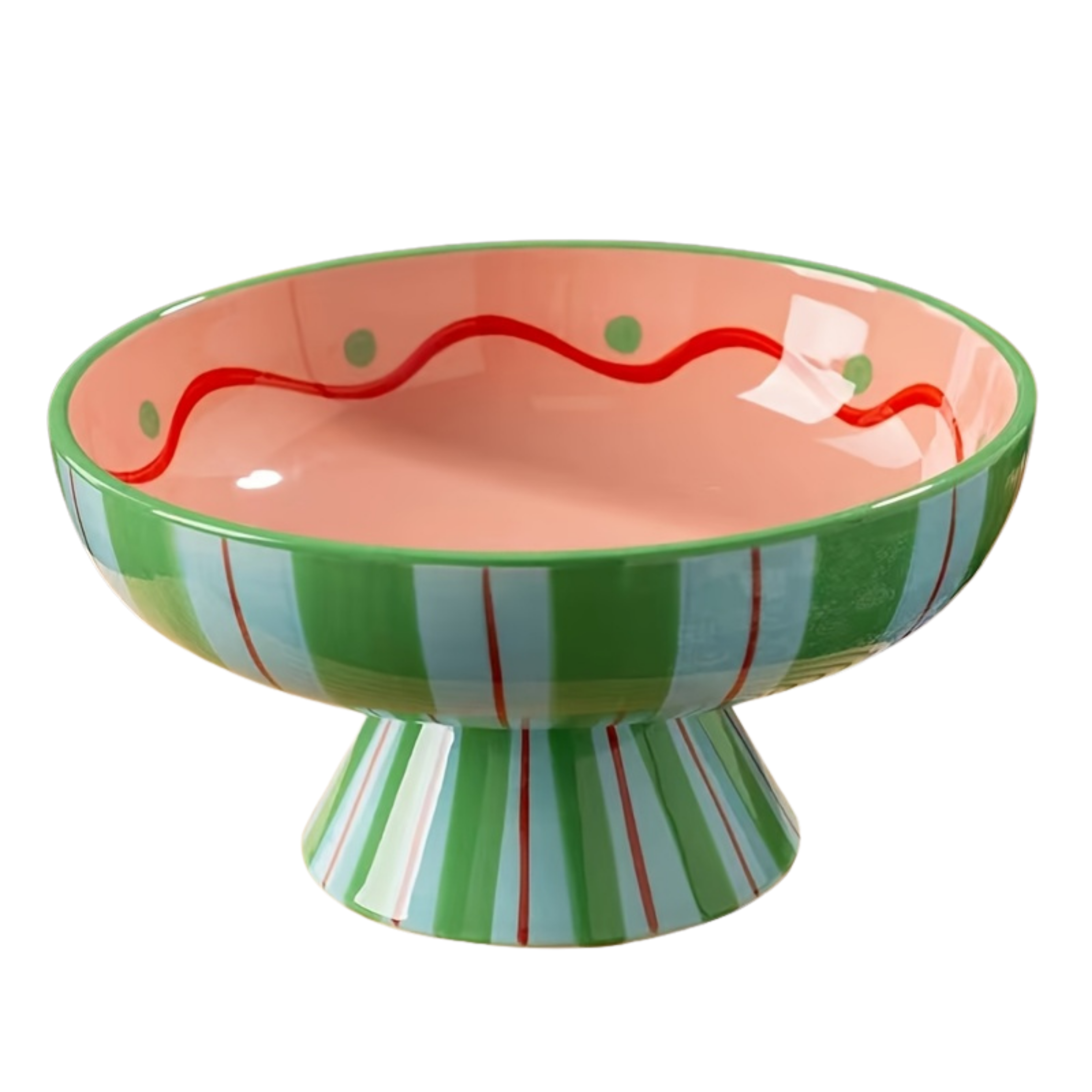 Ceramic Fruit Bowl Decor