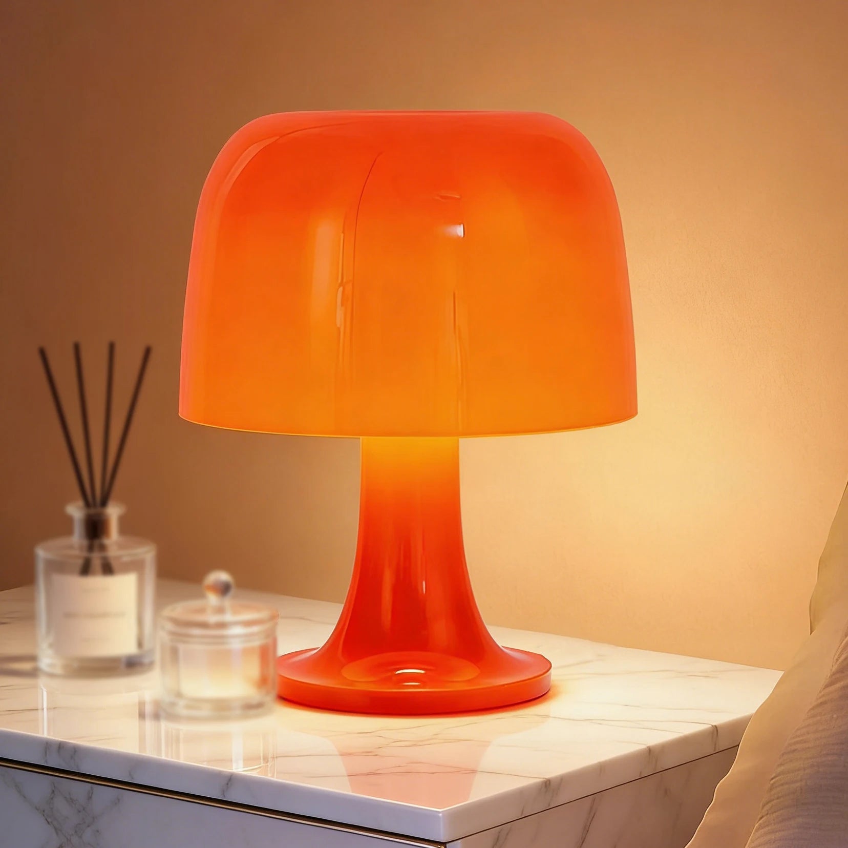 Retro Mushroom Table Lamp LED Light