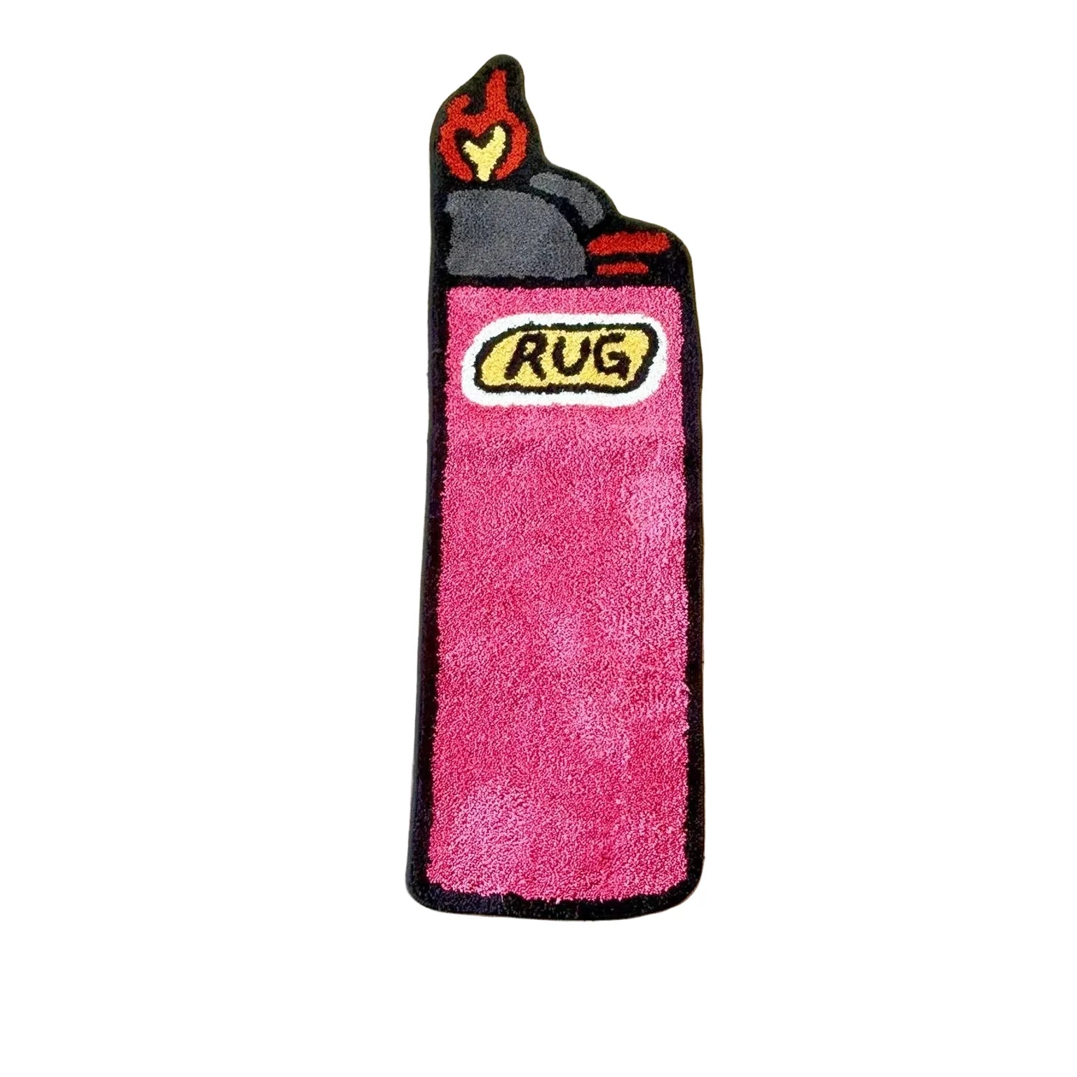 Pink Lighter Tufted Rug
