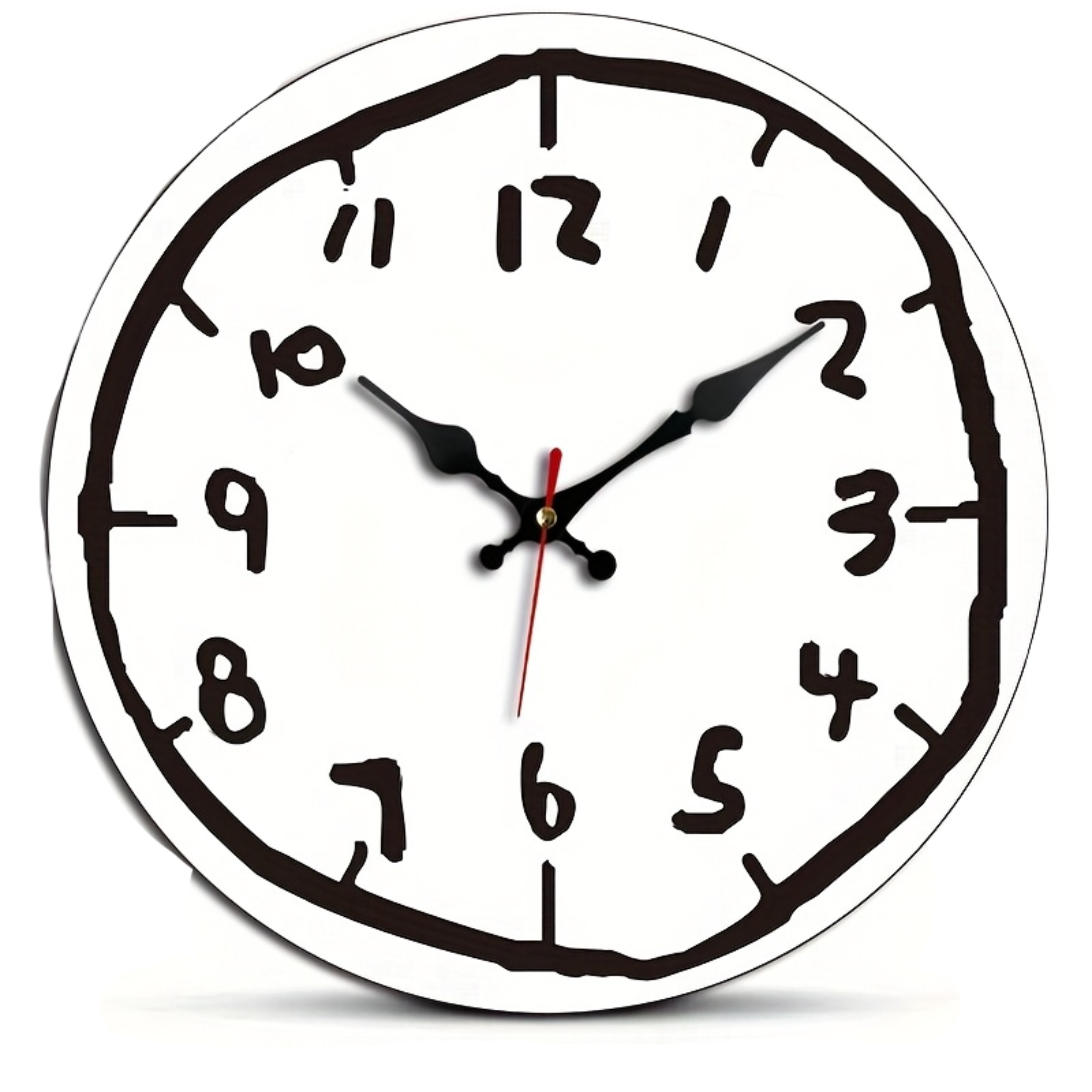 Cartoon Digital Wall Clock