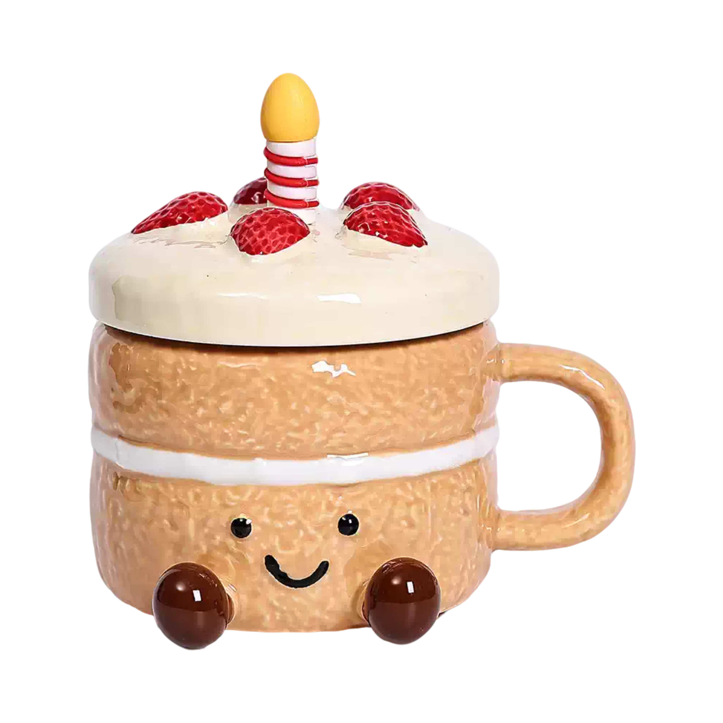 Ceramic Cake Cup Mug