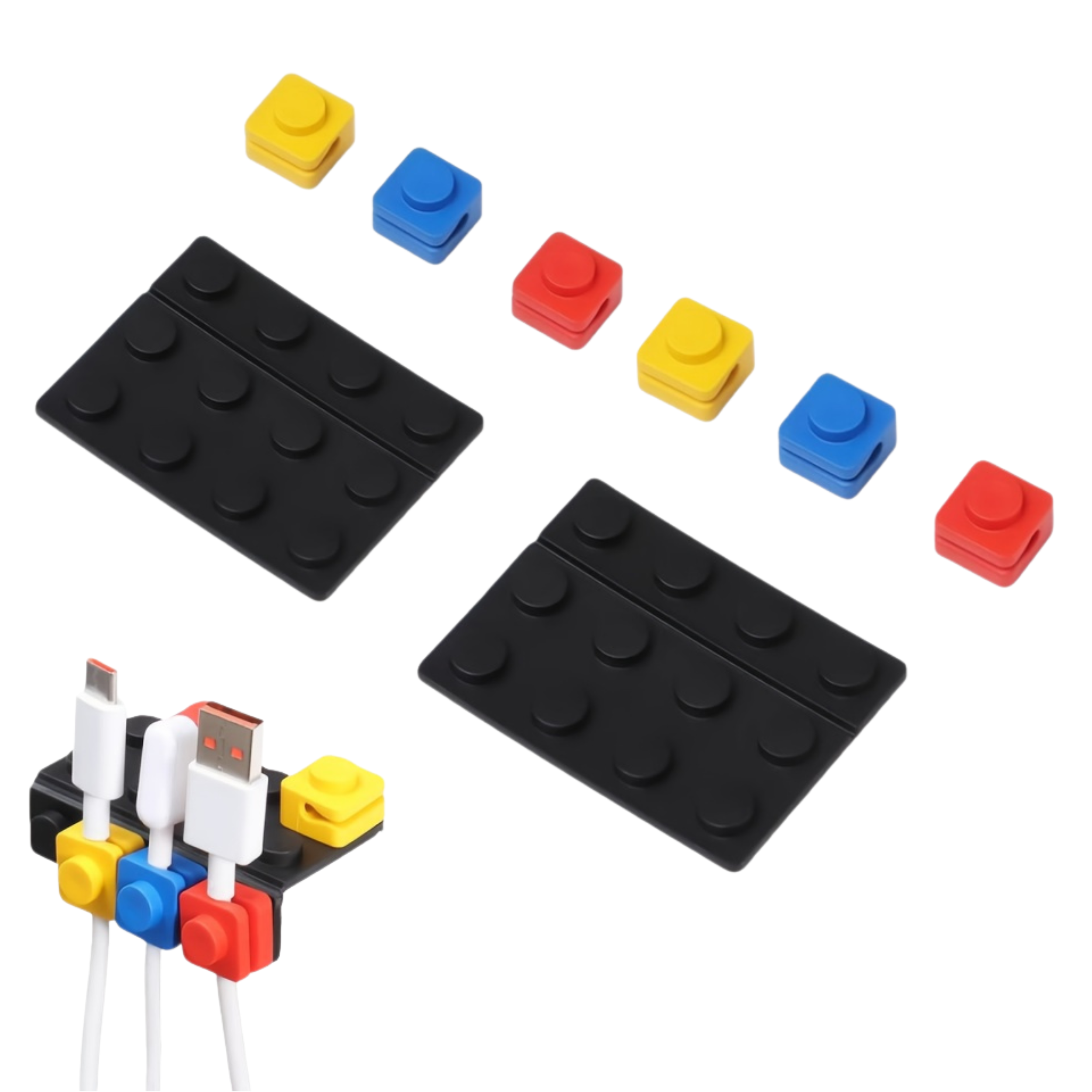 Modular Cable Organizer Desktop Cable Holder