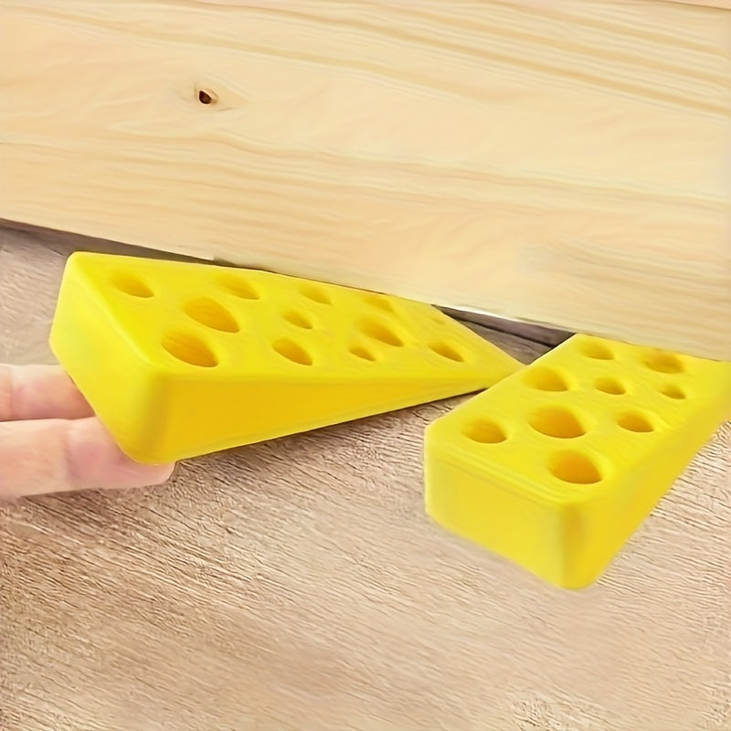 Cheese Door Stopper Silicone Safety Block