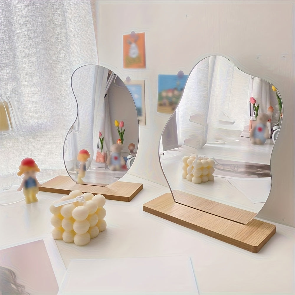 Irregular Acrylic Makeup Mirror Prop