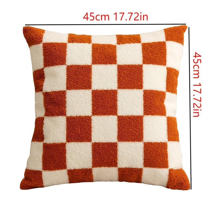 Nordic Checkerboard Pillowcase Sofa Decor