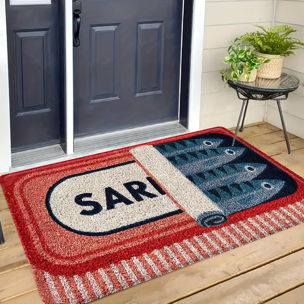 Canned Fish Door Mat Rug