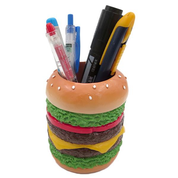 Hamburger Pen Holder Desk Organizer