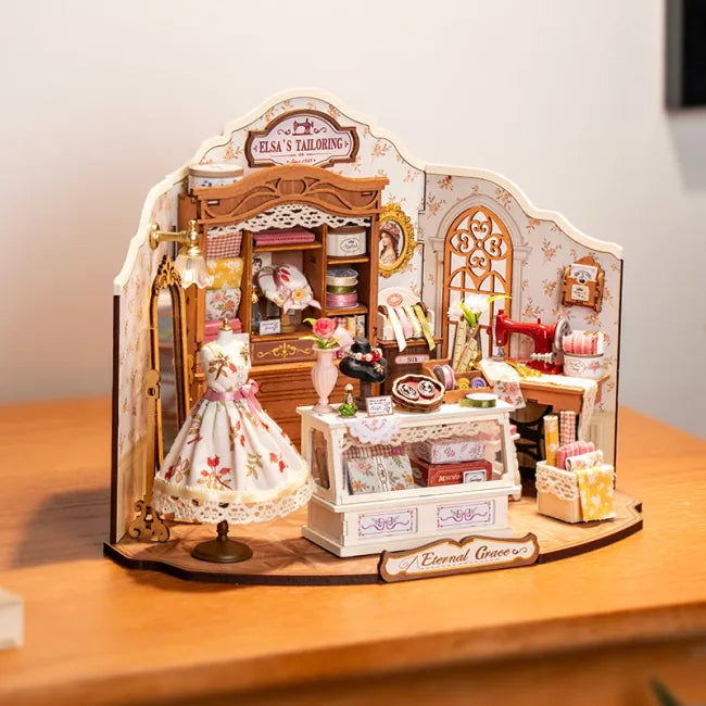 Elsa’s Tailoring DIY Miniature House