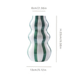 Rustic Ceramic Gourd Vase Decor