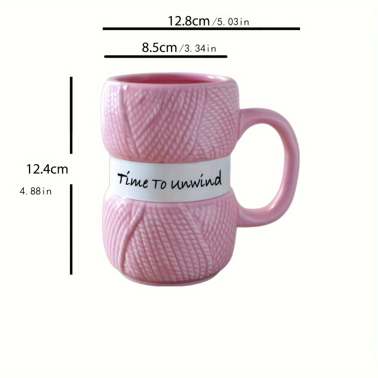 Funny Knitted Ceramic Coffee Mug