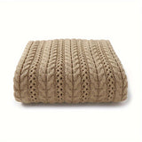 Knitted Openwork Blanket