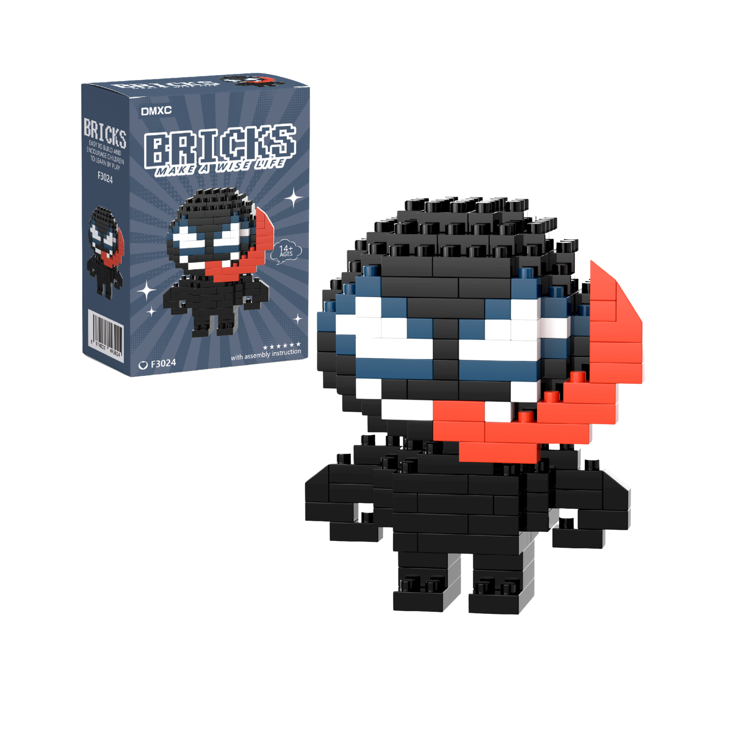 Venom Figure Building Blocks Set