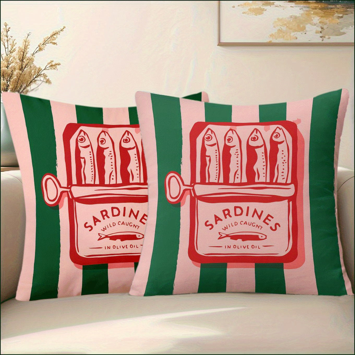 Salted Fish Pillow Covers (تلبيسات فقط بدون الحشوة)