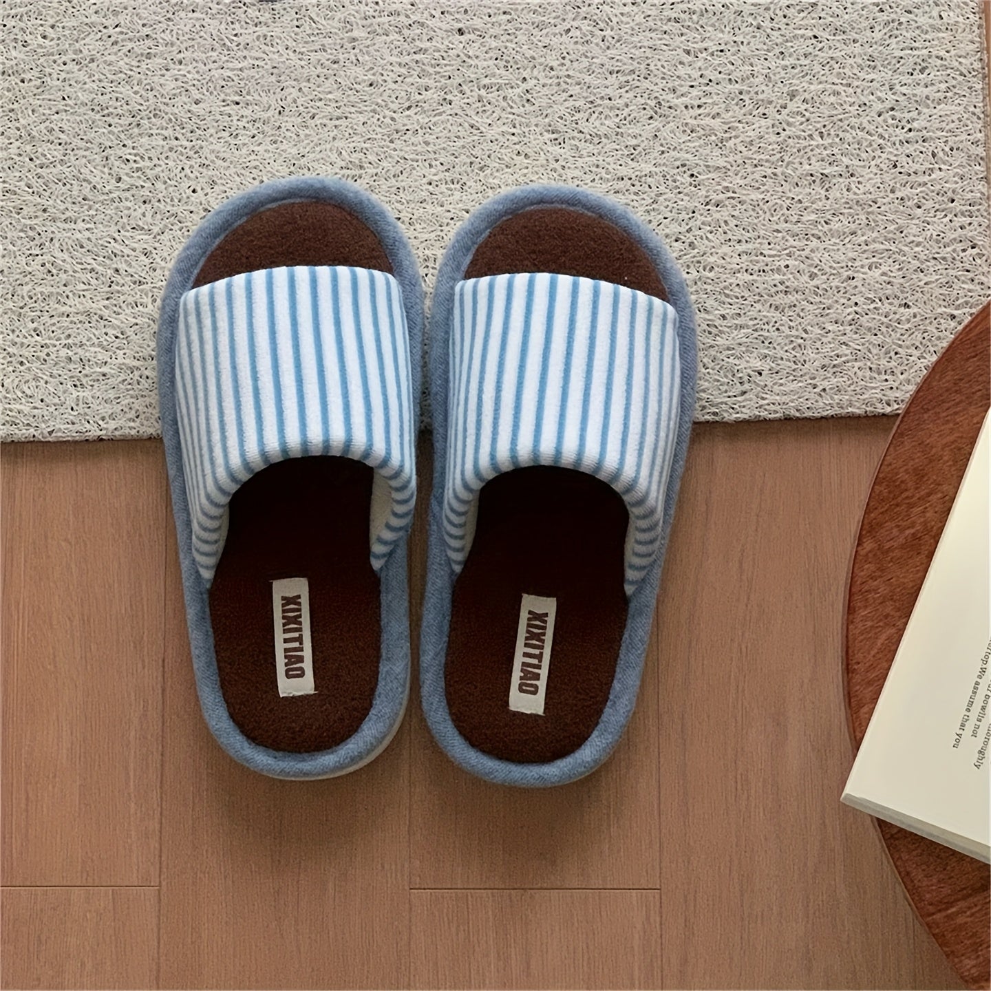 Japanese Color-Block Indoor Slippers