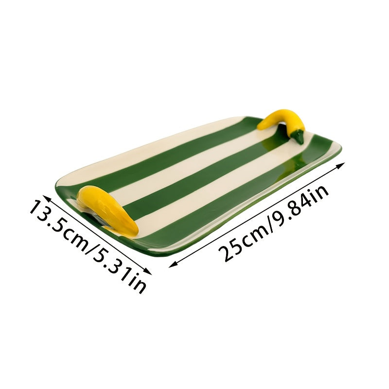 Mexican Style Ceramic Serving Tray
