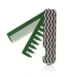 Portable Folding Comb Brush Set