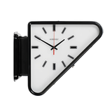 Minimalist Double Sided Wall Clock