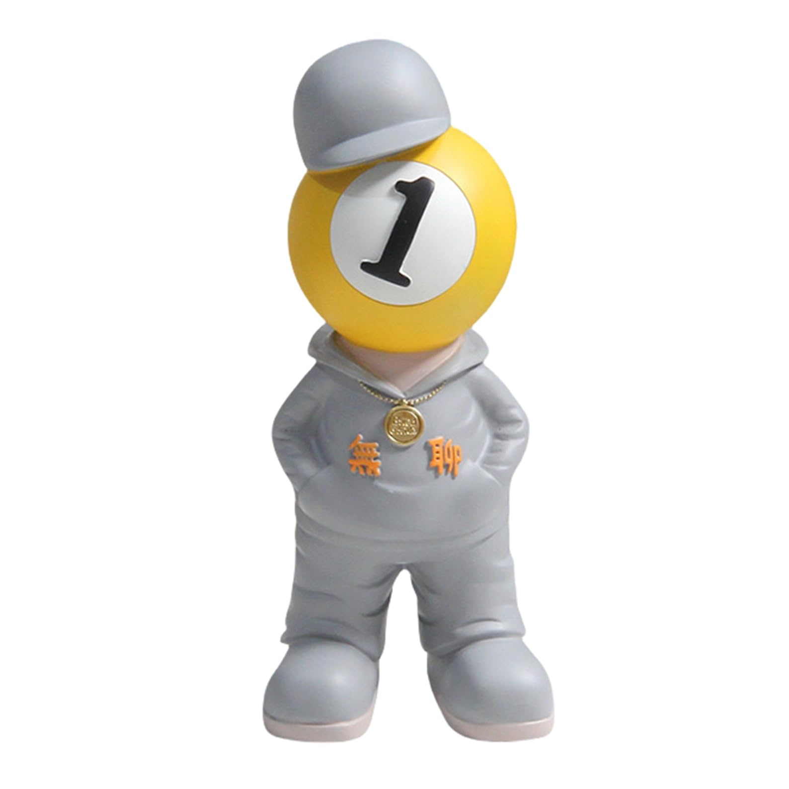 Billiards Resin Statue Decor