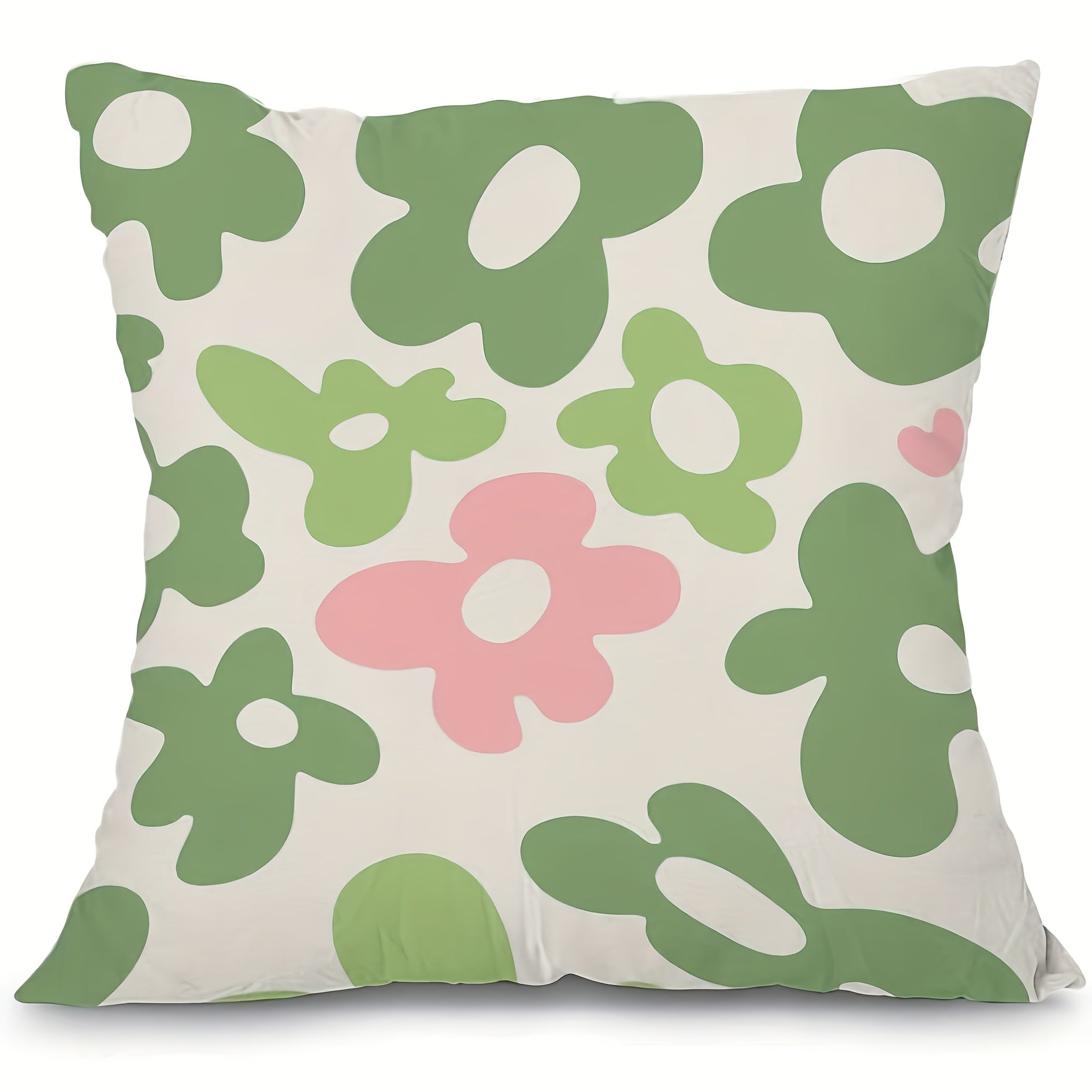 Floral Geometric Pillow Covers Set (تلبيسات فقط بدون الحشوة)