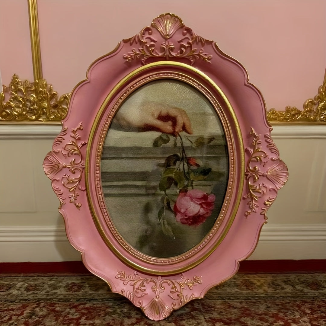 Vintage Oval Wall Photo Frame