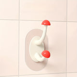 Cute Mushroom Adhesive Wall Hooks
