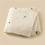 Cotton Pom Pom Blanket