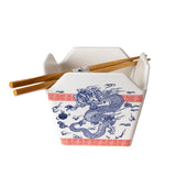 Takeout Style Ceramic Bowl