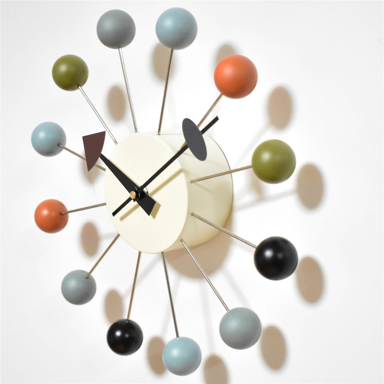 Wood Ball Wall Clock