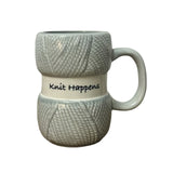 Funny Knitted Ceramic Coffee Mug