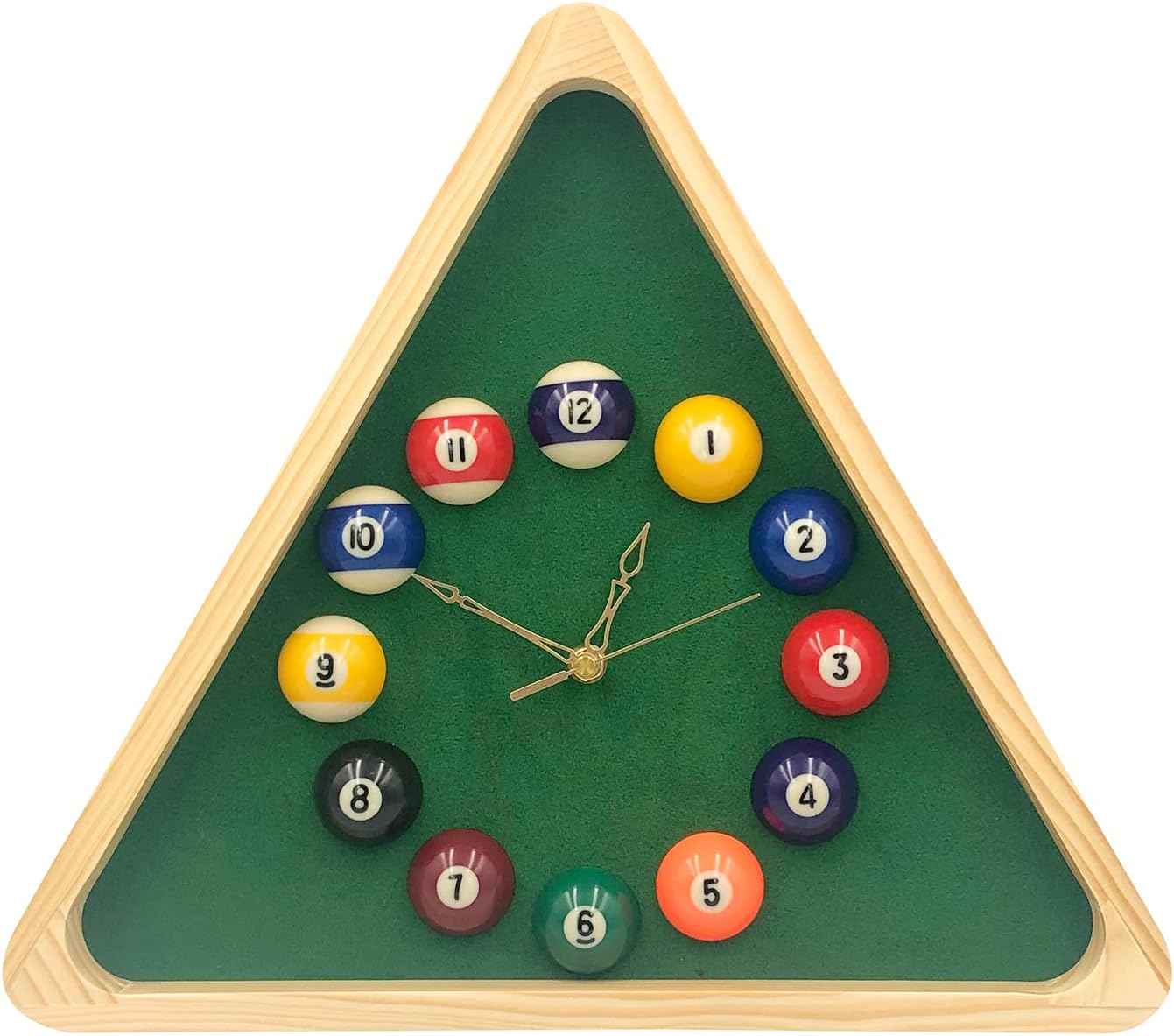 Billiards Pool Ball Wall Clock