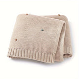 Cotton Pom Pom Blanket