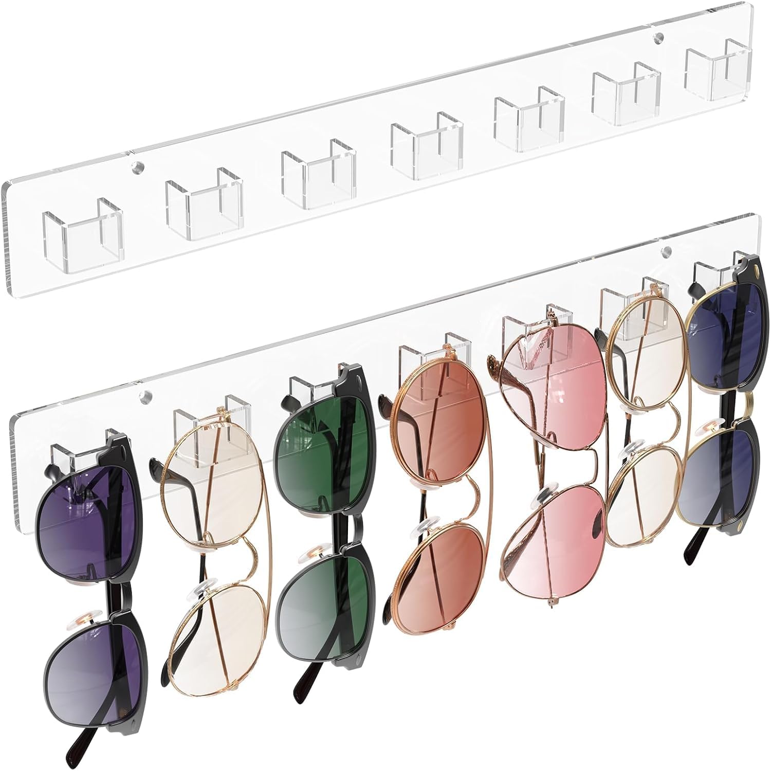 Wall Mounted Sunglasses Organizer
