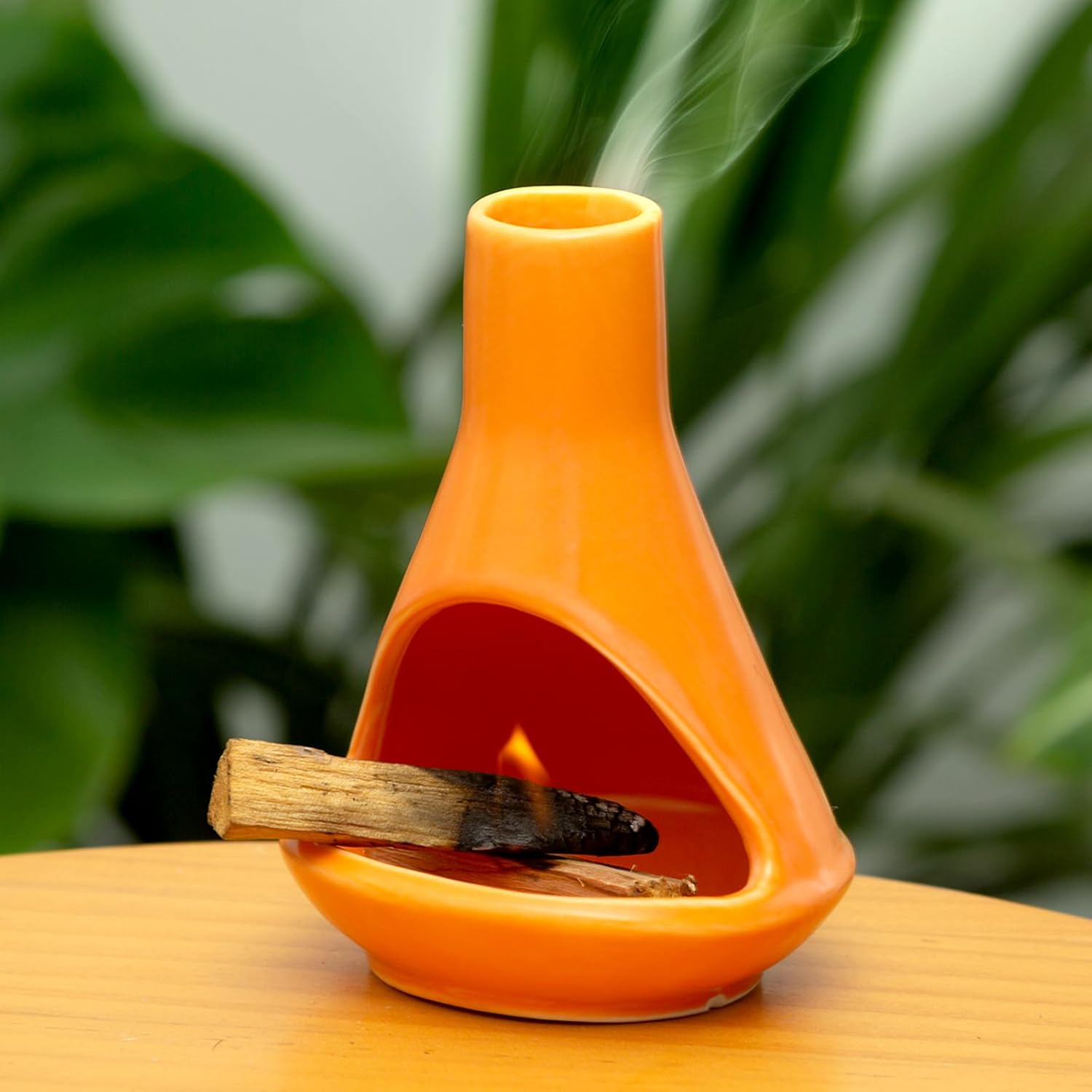 Ceramic Chiminea Incense Burner